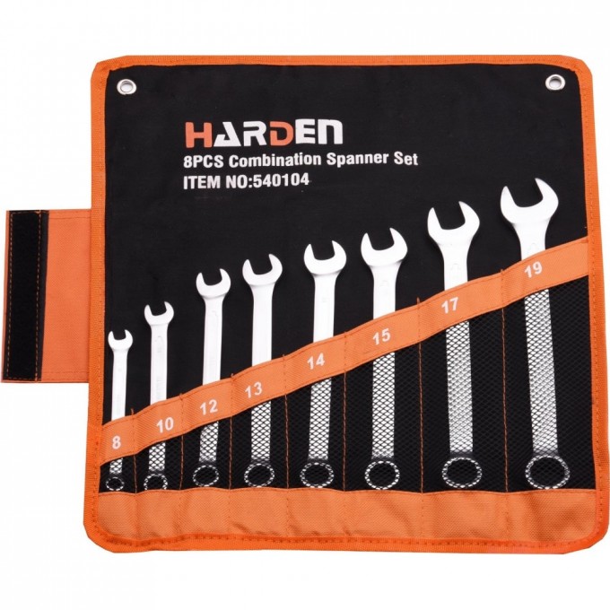 Набор комбинированных ключей HARDEN 540104 1321383